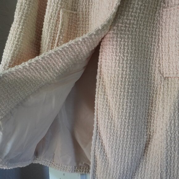 Liz Claibourne Textured Midi Coat Size Small - Picture 3 of 11